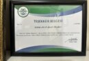 Türkiye Odalar ve Borsalar Birliği Edirne Kadın Girişimciler İcra Kurulu Başkanı Elmas Aslan’a Plaket